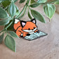 Book Foxes Enamel Pin Blind Bag
