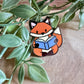 Book Foxes Enamel Pin Blind Bag