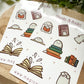 Ghosts & Books Sticker Sheet