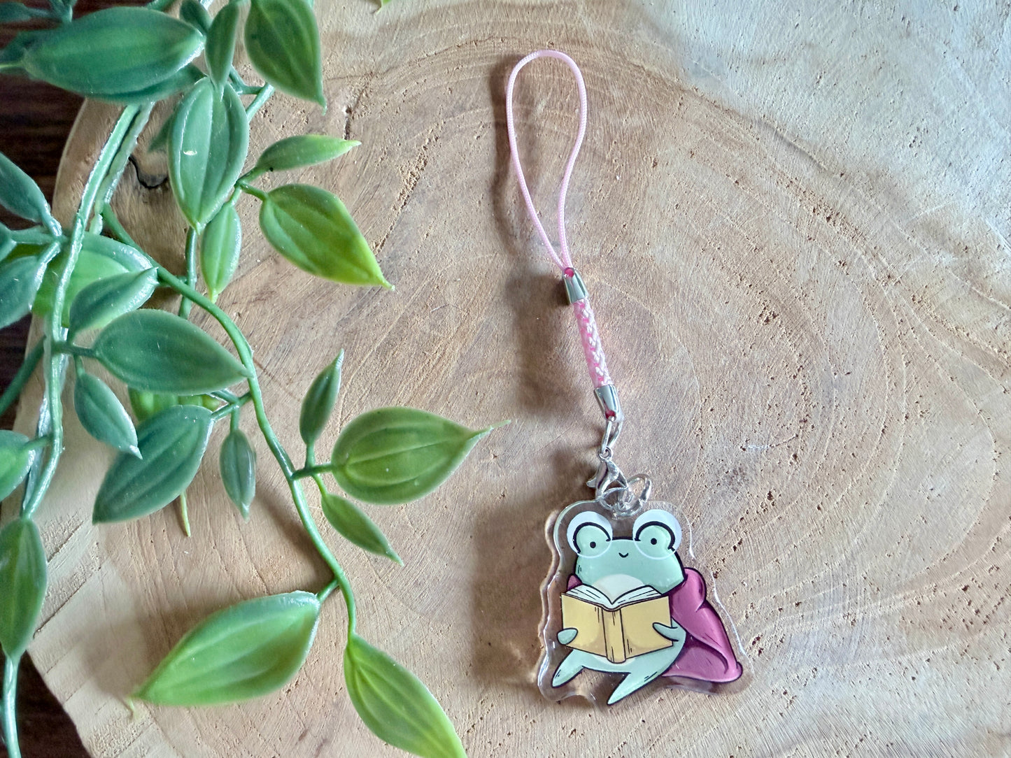 Book Frogs Mystery Phone Charm Blind Bag