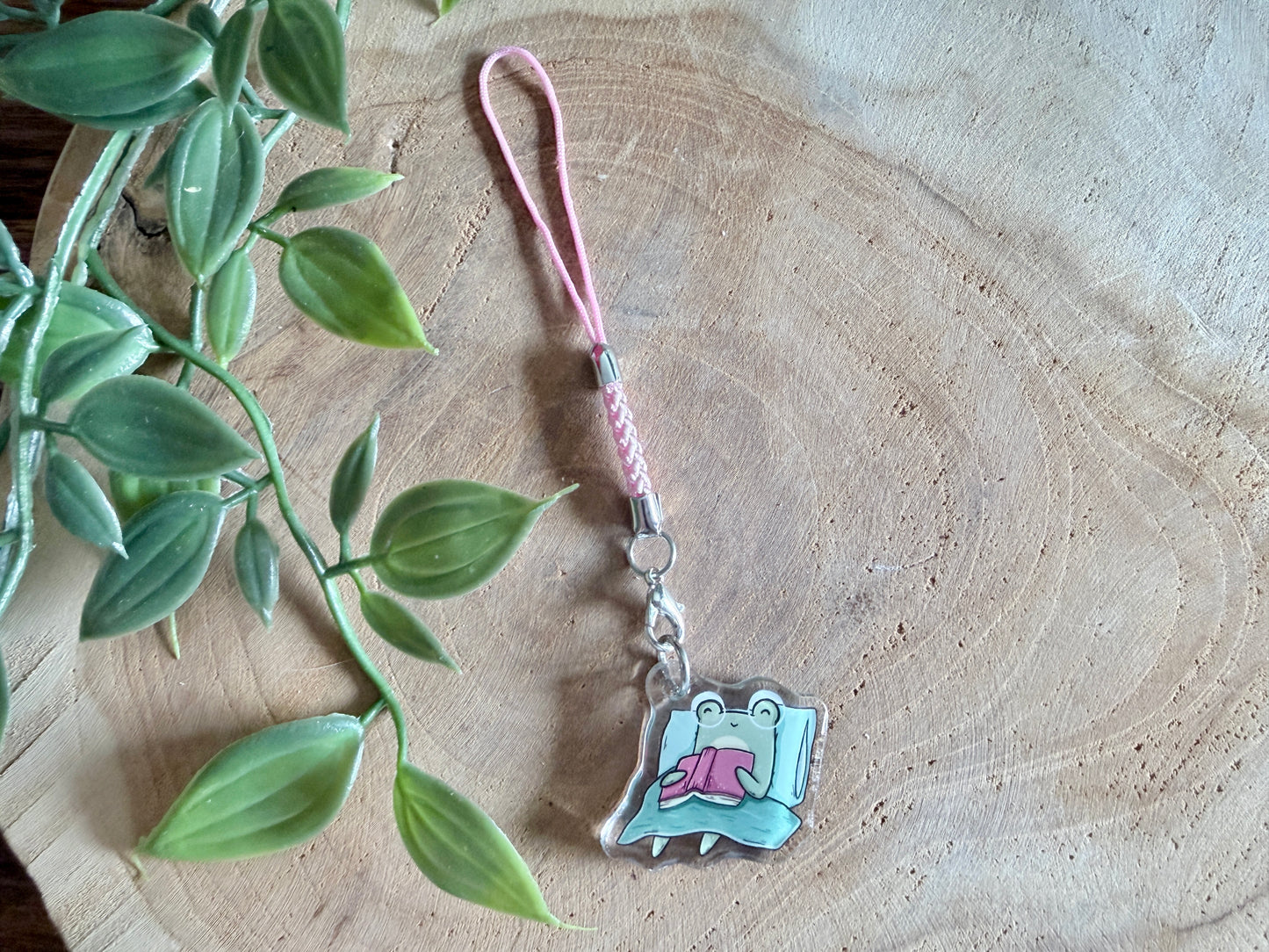 Book Frogs Mystery Phone Charm Blind Bag