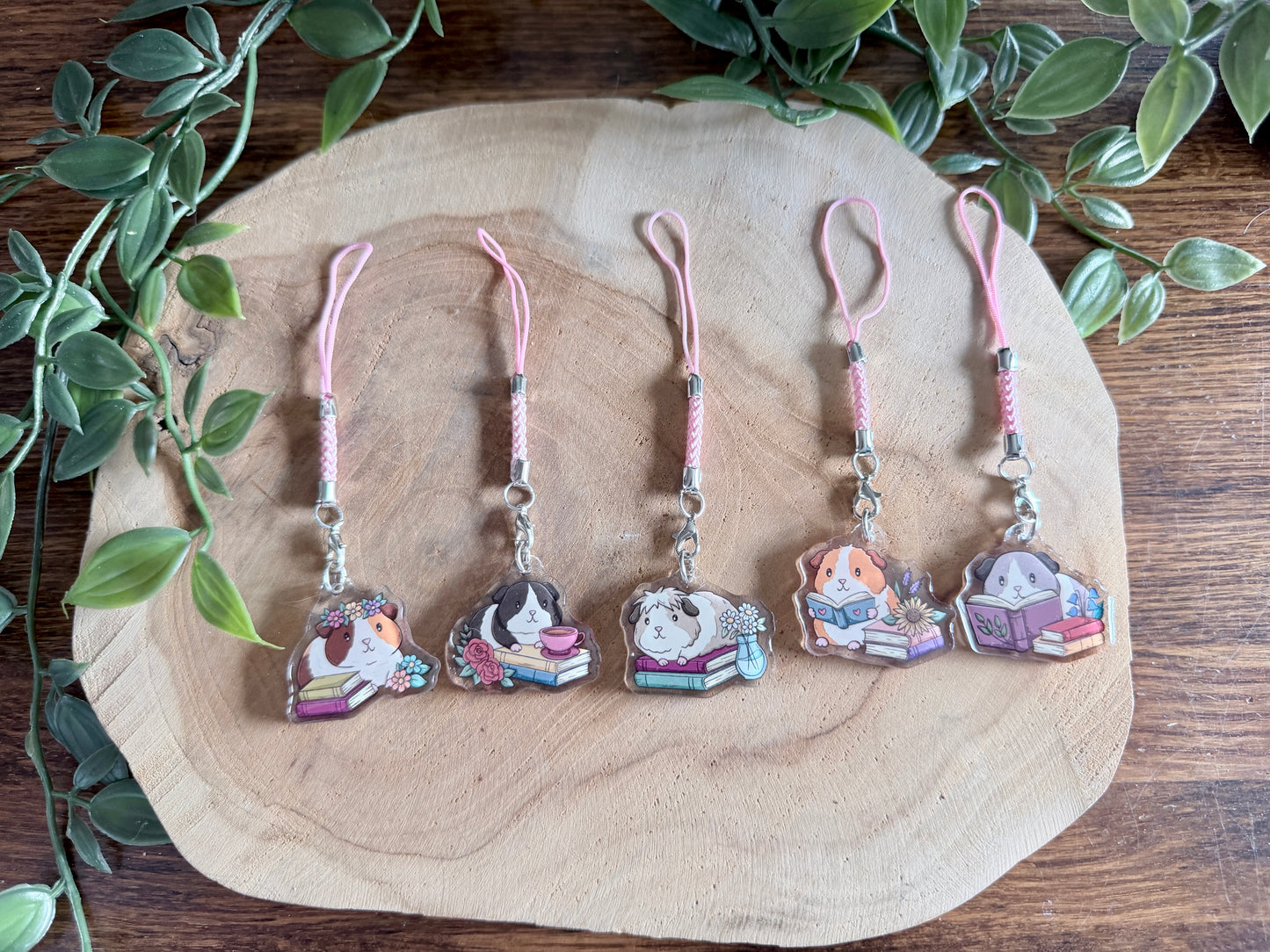 Book Guinea Pigs Mystery Phone Charm Blind Bag