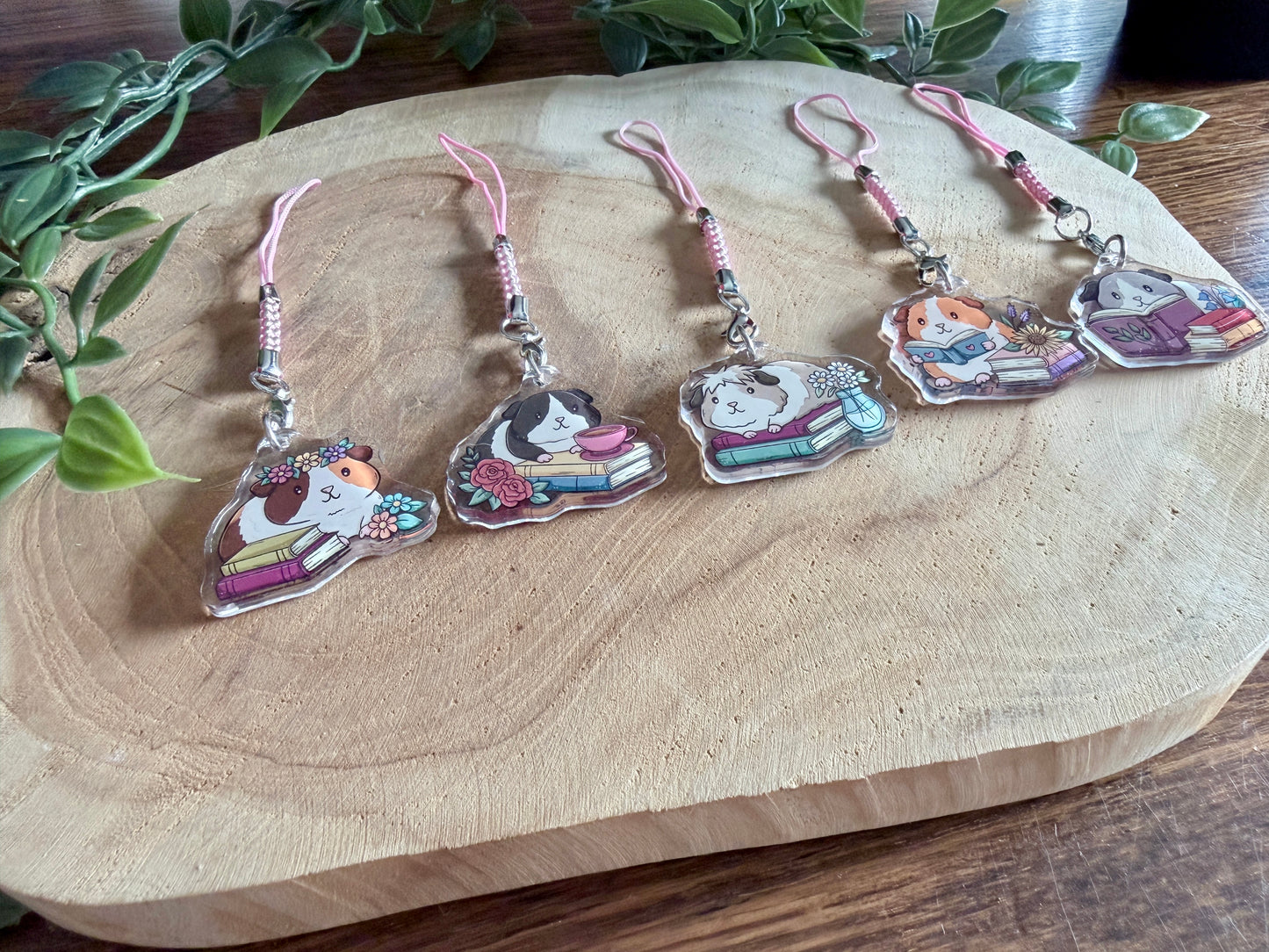 Book Guinea Pigs Mystery Phone Charm Blind Bag