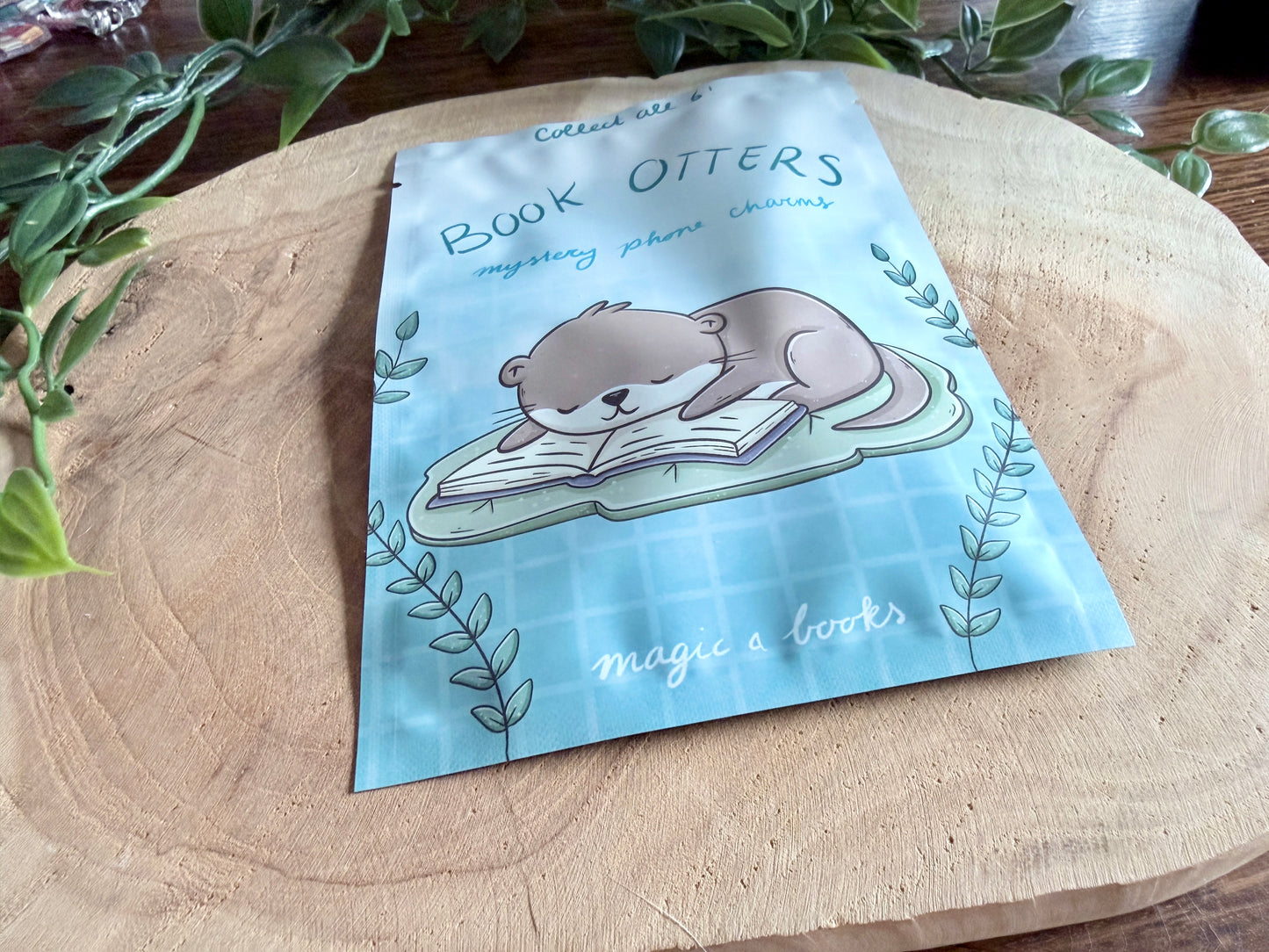 Book Otters Mystery Phone Charm Blind Bag