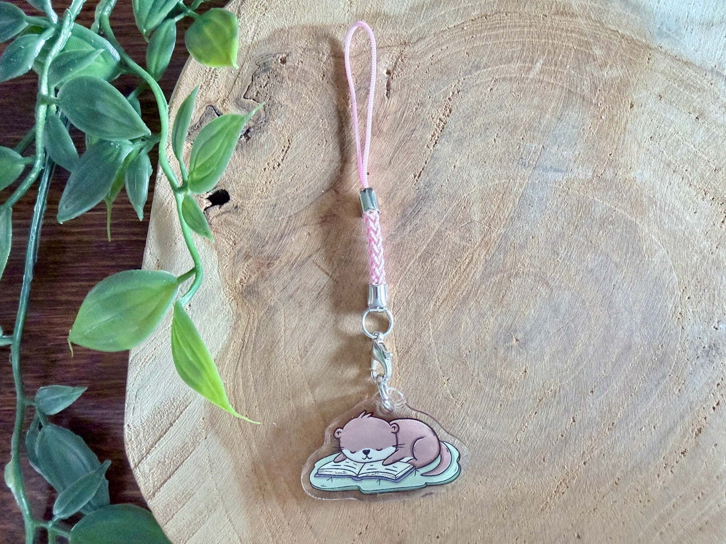 Book Otters Mystery Phone Charm Blind Bag