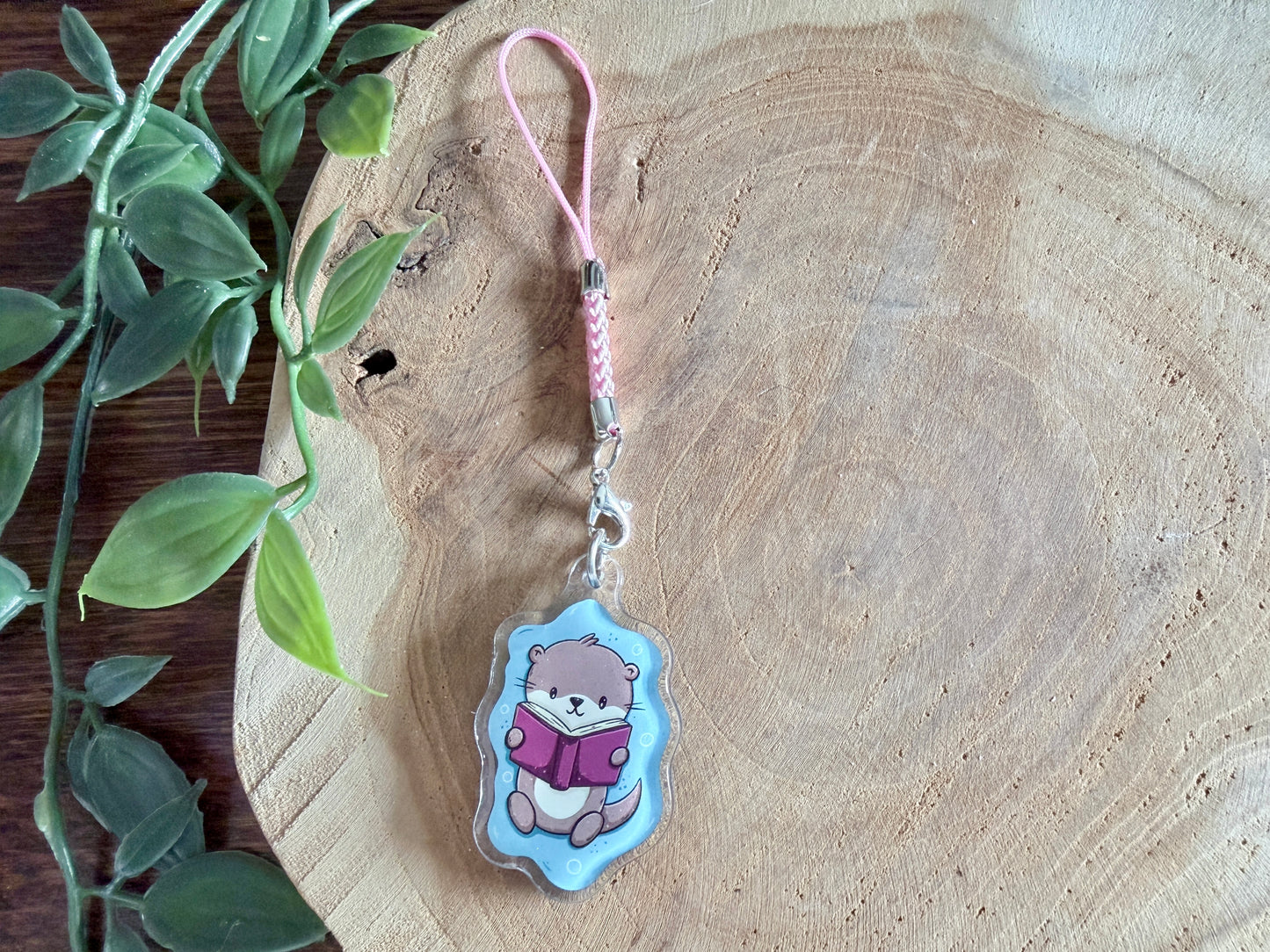 Book Otters Mystery Phone Charm Blind Bag