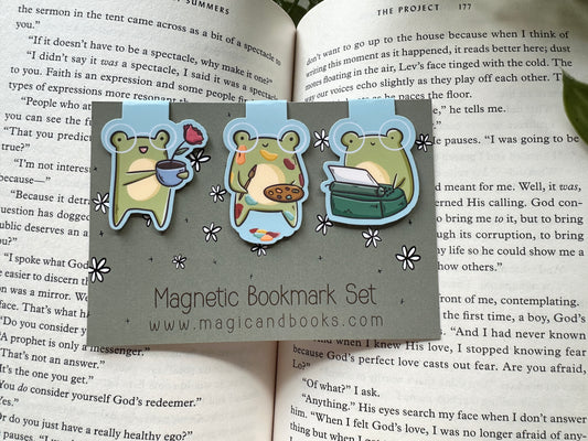 Froggie Learns... Magnetic Bookmark Set