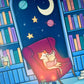 Reading By Candlelight Desk Mat / Gaming Mousepad