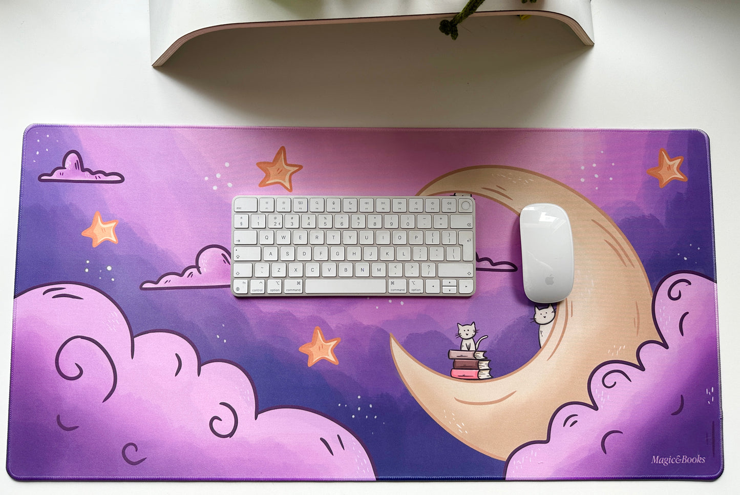 To The Moon Desk Mat / Gaming Mousepad