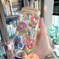 Flower Kitties Glasbecher