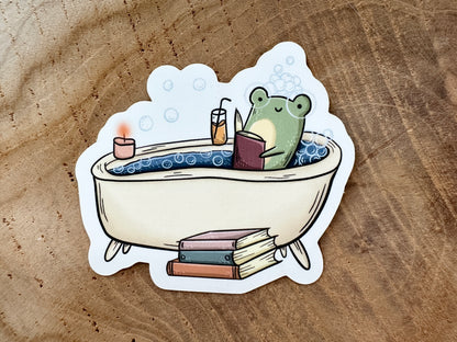 Self-Care Froggie Sticker 