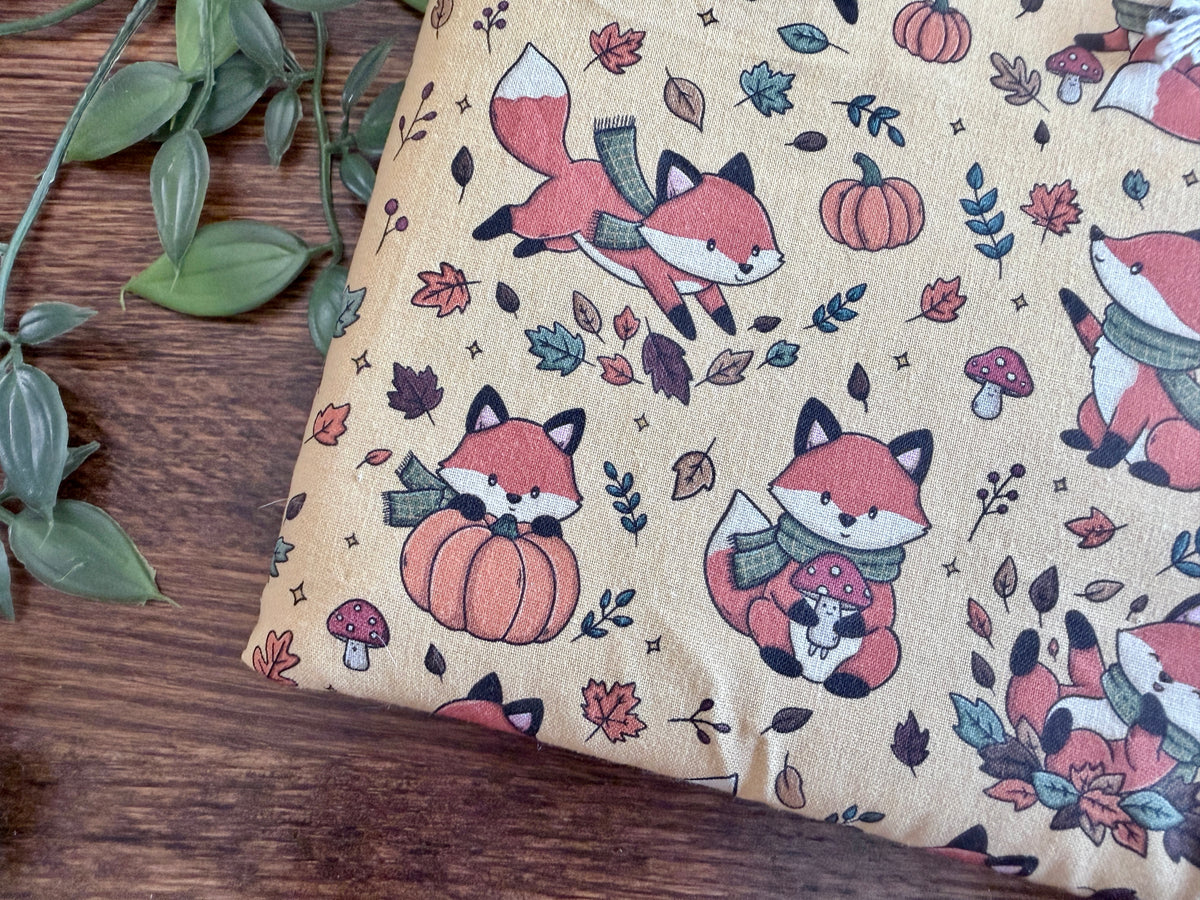 XL Autumn Fox Buchhülle (Eigenes Design)