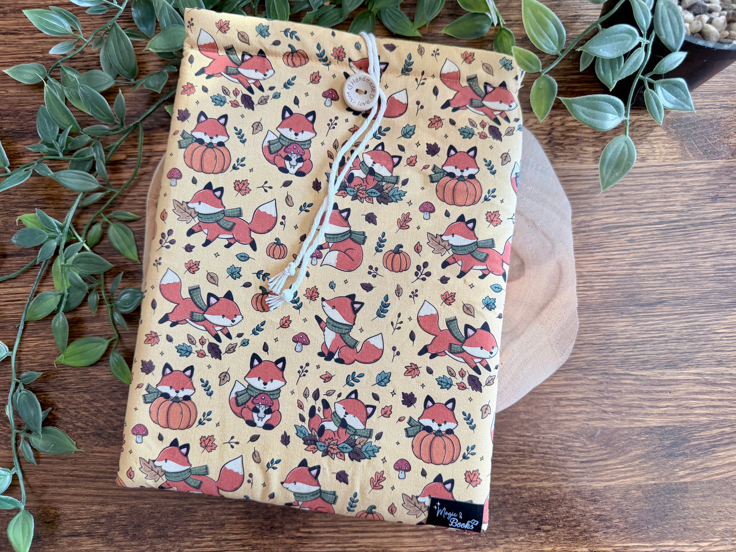 Autumn Fox Booksleeve (Eigen Ontwerp)