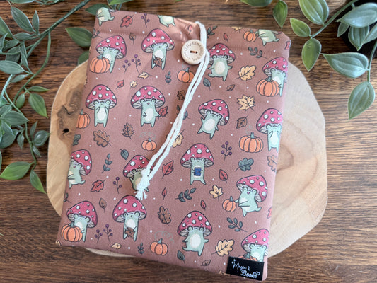 Mushroom Froggie E-Reader Sleeve (Eigen Ontwerp)