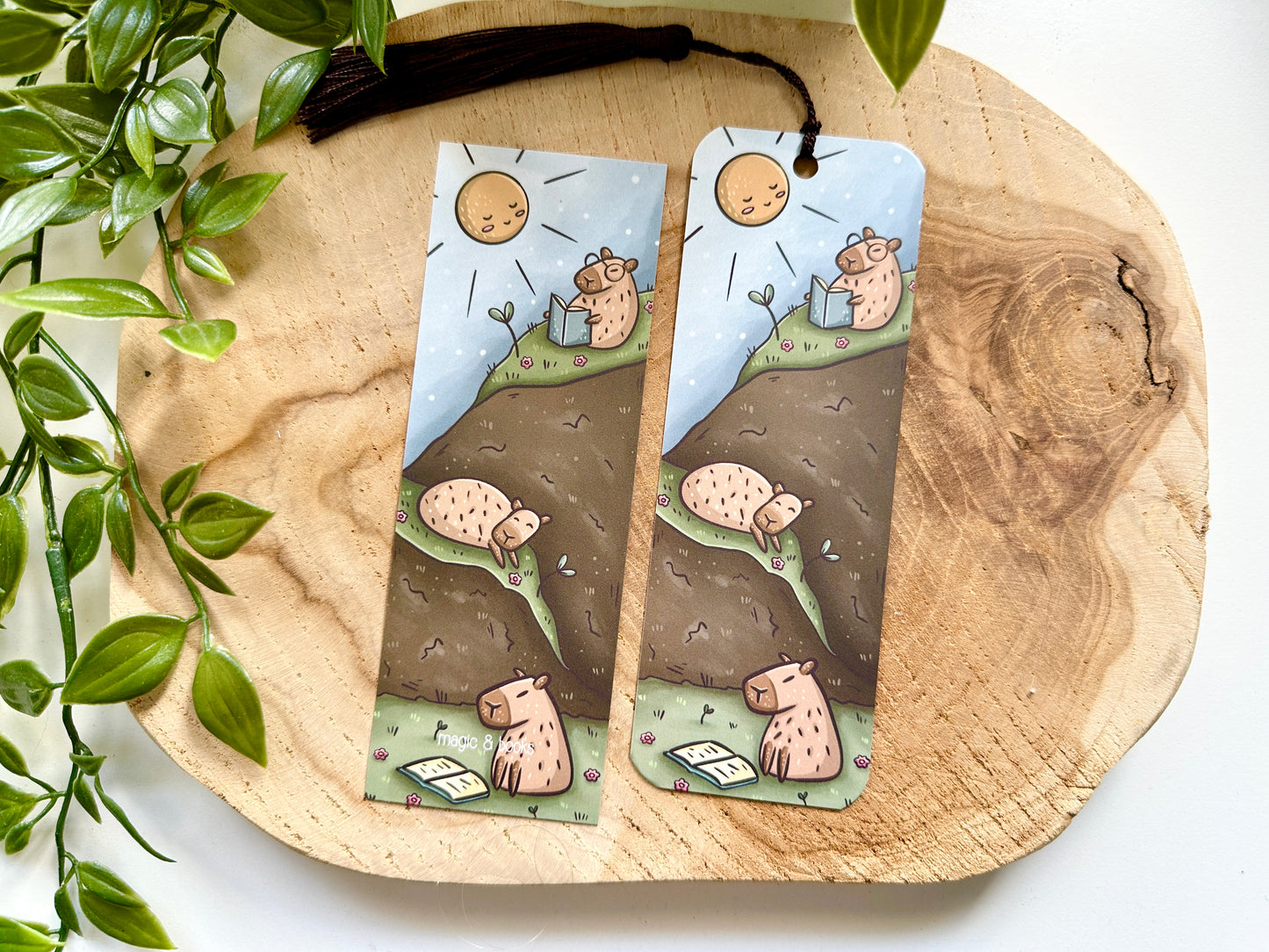 Capybara Party Bookmark