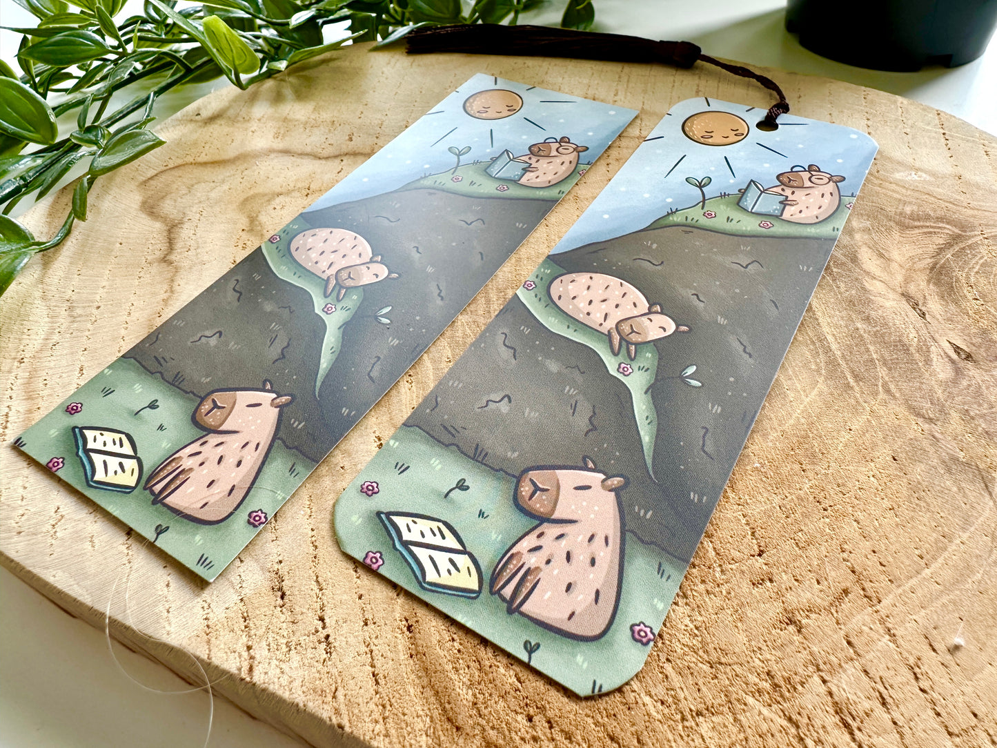 Capybara Party Bookmark