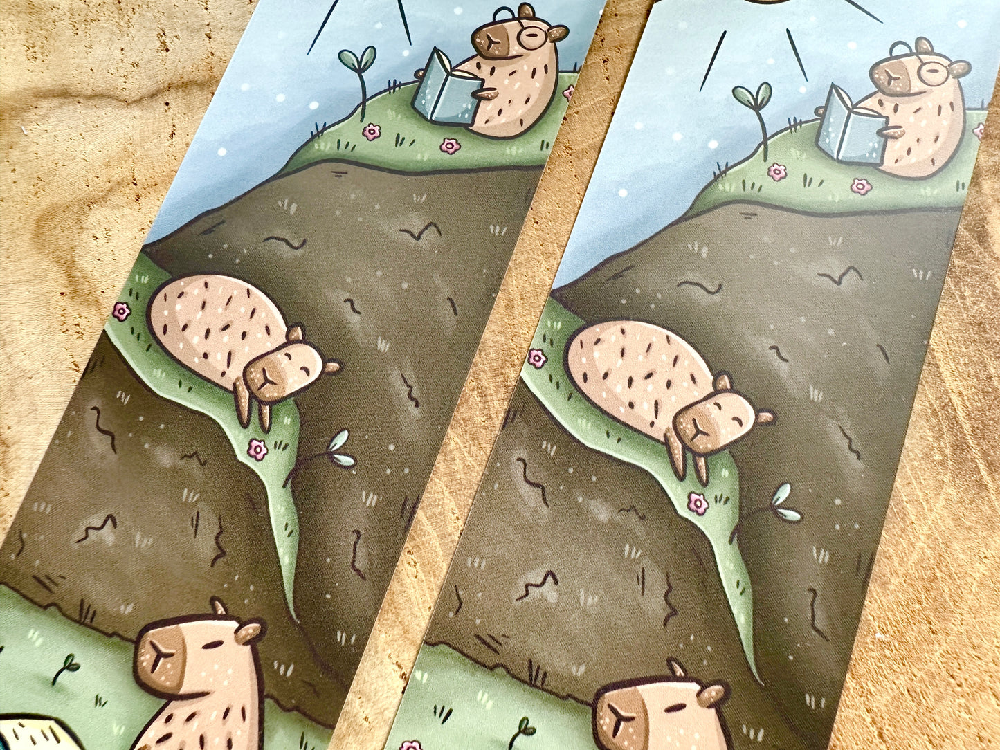 Capybara Party Bookmark