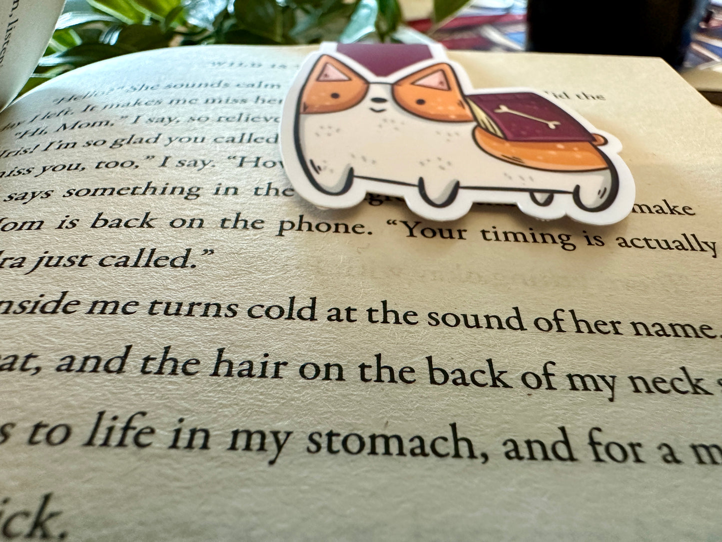 Corgi Magnetic Bookmark