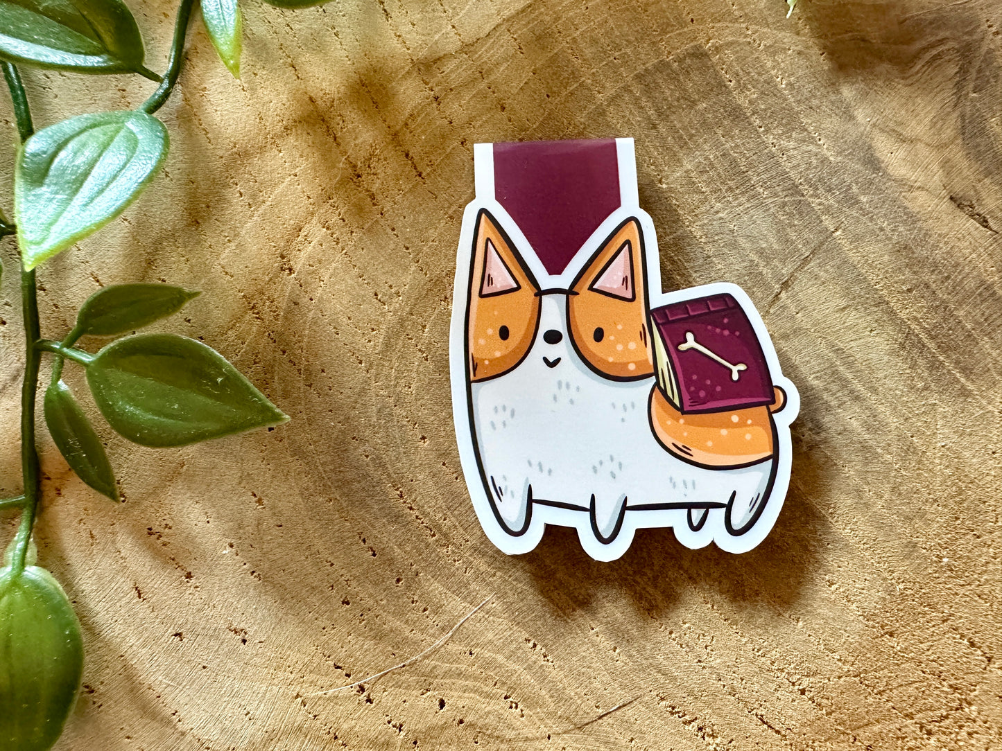 Corgi Magnetic Bookmark