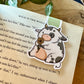 Marque-page magnétique de lecture Cow