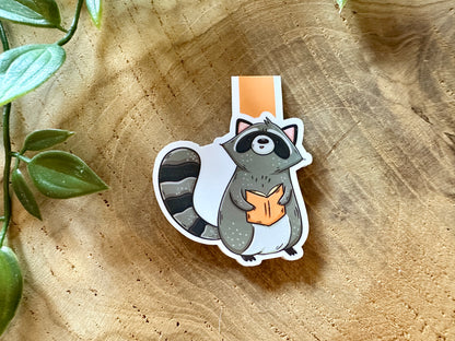 Raccoon Magnetic Bookmark