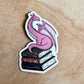 Autocollant découpé Book Dragon