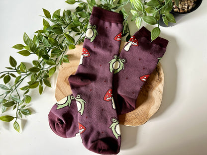 Chaussettes Frog & Mushroom