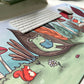 Froggie & Friends Reading Desk Mat / Gaming Mousepad