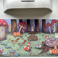 Woodland Picnic Desk Mat / Gaming Mousepad
