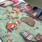 Woodland Picnic Desk Mat / Gaming Mousepad