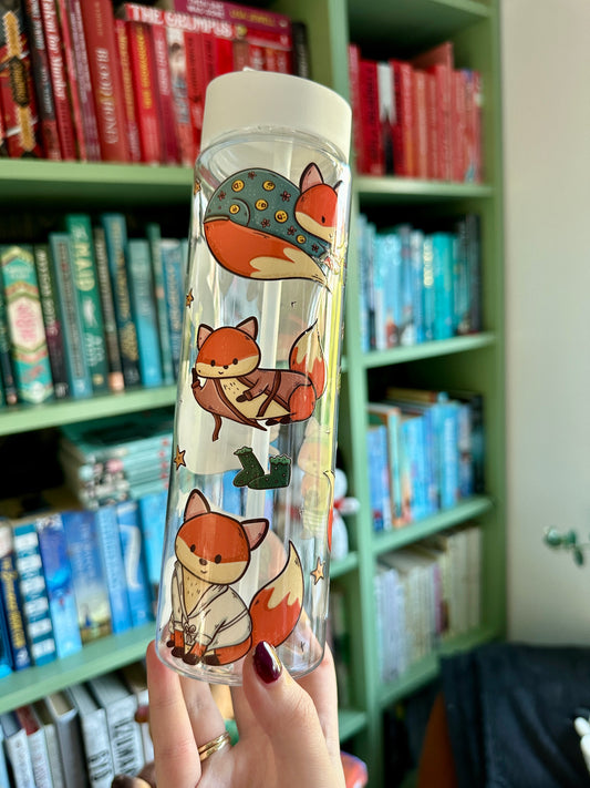 Foxes in Pyjamas Wasserflasche