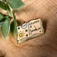 Grumpy + Sunshine Romance Trope Emaille-Anstecker