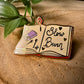 Slow Burn Romance Trope Emaille-Anstecker