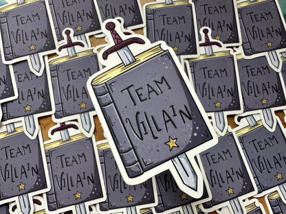 Autocollant Team Villain Die Cut