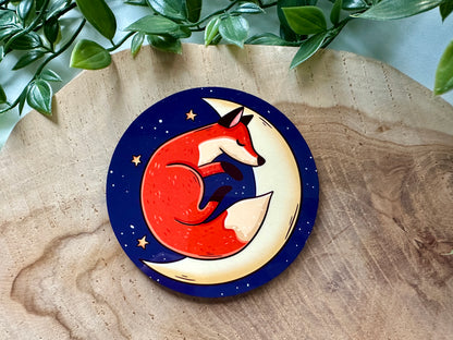 Posavasos Fox & Moon