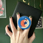 Fox & Moon Glitter E-Reader / Phone Grip