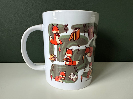 Reading Foxes Tasse