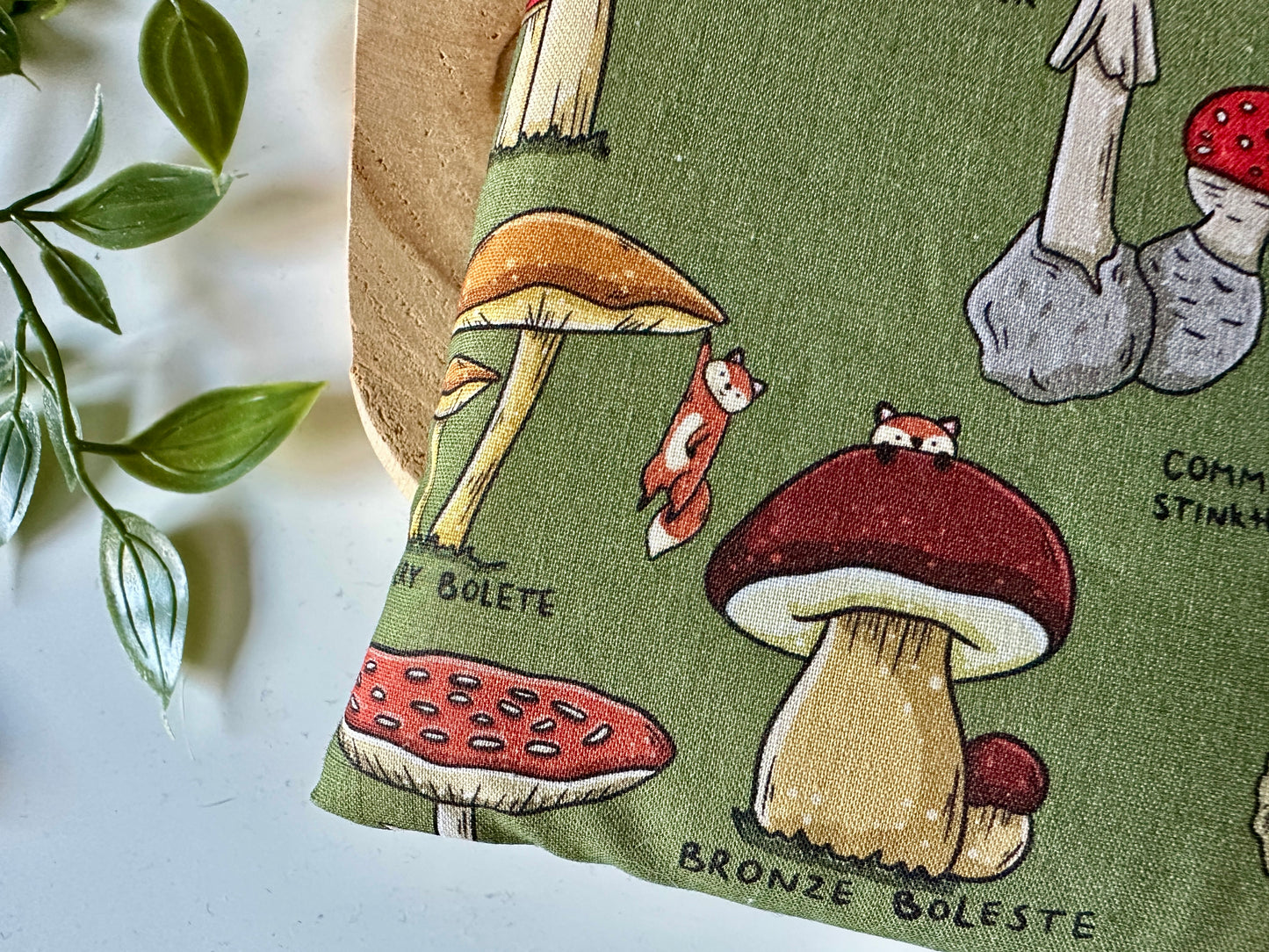 Fox's Guide to Wild Mushrooms Booksleeve (Own Design)