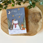 Carte de Noël avec la grenouille des neiges