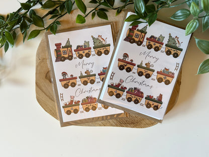 Christmas Train Christmas Card