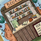 Froggie's Bookstore Postcard