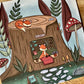 Fox's Plant Store Postcard