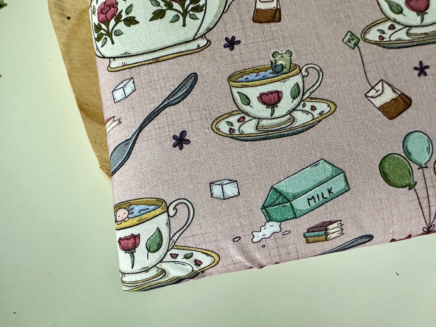 Tea Party Booksleeve (Own Design)