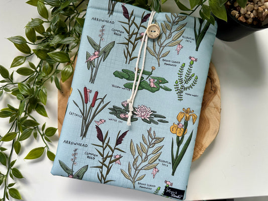 Axolotl's Guide to Aquatic Plants Booksleeve (Own Design)