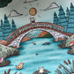 At the Lake Desk Mat / Gaming Mousepad