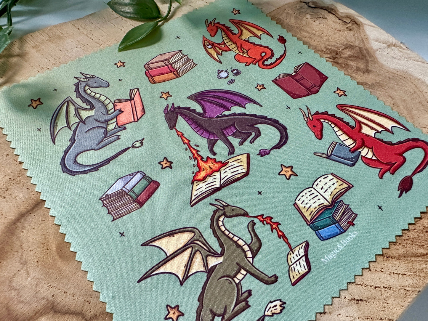 Tissu de nettoyage Reading Dragons