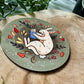 Dessous de verre Reading Bunny