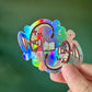 Dragon Dance Holographic Sticker