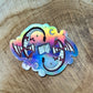 Dragon Dance Holographic Sticker