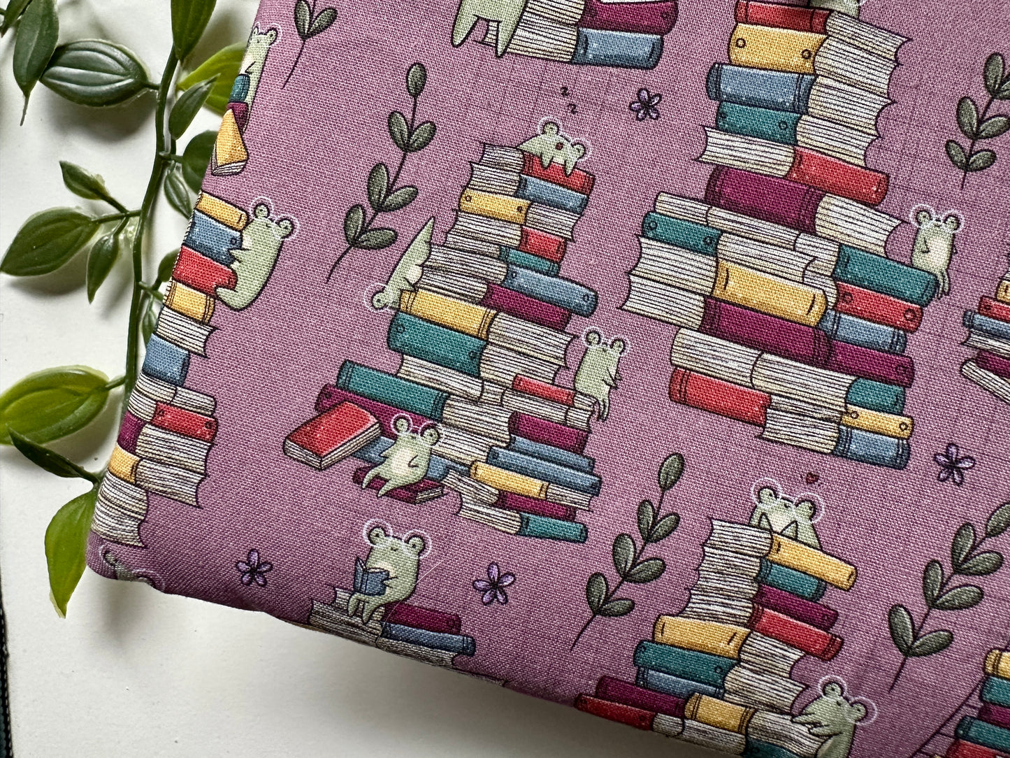 XL Froggie Book Stack Booksleeve (Own Design)